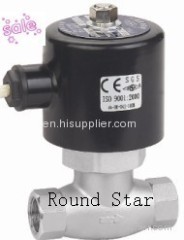 2way SS304 IP54 water gas hot water steam electromagnetic valve