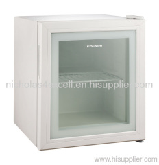 36L glass door freezer