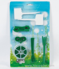 53pcs Plastic Garden Accessories Sets