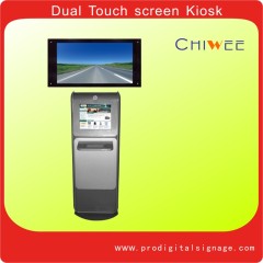 Dual screen Interactive Information Kiosk