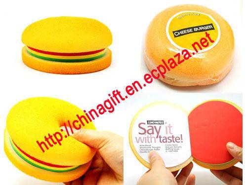 Hamburger Memo Pad / Notepad