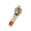 Metal Zipper Puller in Brass