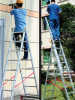Extension Ladder---8steps*3 layers aluminum ladder