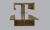 copper extrusions brass door frame part