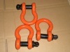 drop forged Bow type anchor shackle