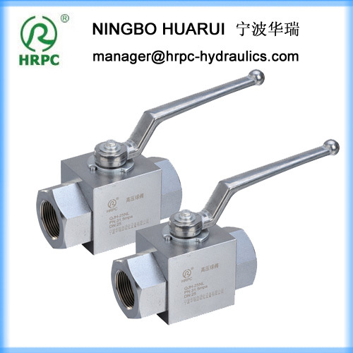 domestic standard high pressure hydraulic threaded ball valves