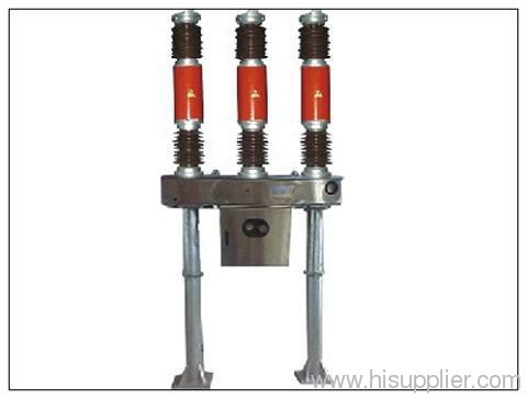 High voltage ZW38-40.5 overhead ceramic insulator outdoor AC high voltage vacuum circuit breaker