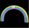 inflatable arch with three colors