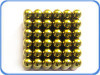 Golden coated Ndfeb magnet sphere