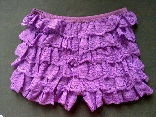 Ruffled Shorts -- Ladies Panties