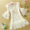 C33306 Lolita lace dress (white)