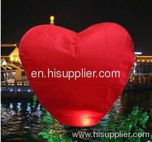 Heart-type lanterns, wishing lanterns, fly lanterns for wedding