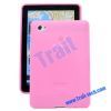 Classic Soft Silicone Case Cover for Samsung Galaxy Tab P6800(Pink)