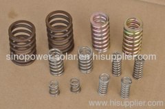 zinc plated compression springs