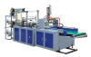 SHXJ-C700 full automatic T-shirt hot sealing cold cutting bag making machine