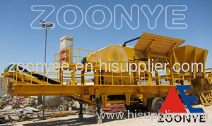 mobile Impact crushing Plant