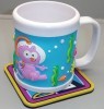 3D Cartoon mugs, kids mugs