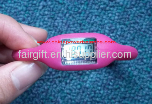 silicone ion pedometer watch