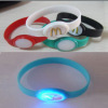 led silicone bracelet