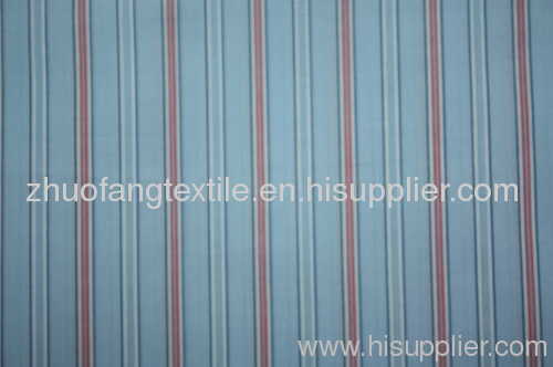 100%Cotton Yarn Dyed Blue Woven Fabric For Garment