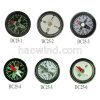 25mm Diameter Liquid Filled Button Compass