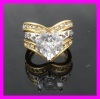 2012 hot sell gold plated ring 2320077