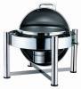 Mini round roll top chafing dish