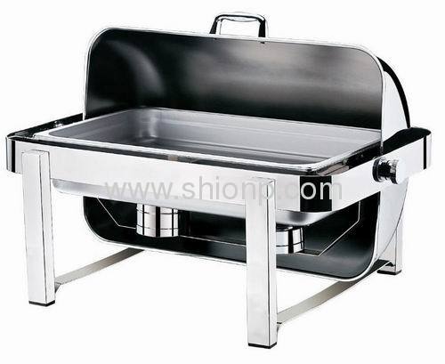 Roll Top Stainless Steel Electric Chafing Dish