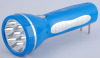BLUE RECHARGEABLE LED FLASHLIGHT TACTICAL