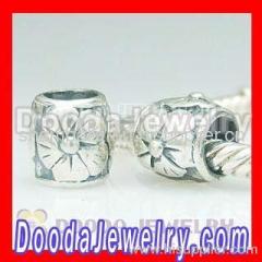 2012 european Silver Flower Charms Wholesale