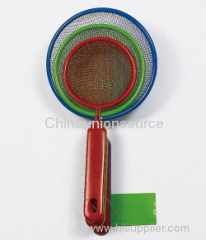 3pcs Different Size Wire Mesh Strainers Set