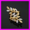 Fallon gold plated flower shape ring 2320069