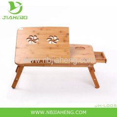 Portable Multifunctional Bamboo Laptop Bed Table