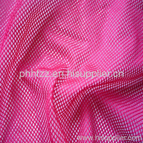 100% Polyester mesh sportswear lining fabric