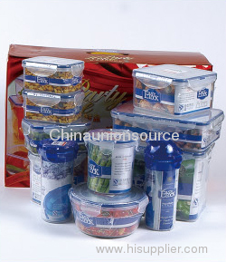 16 pcs Plastic Food Container Set