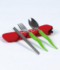 4Pcs Stainless Steel Fork Dinnerware Set