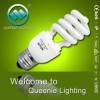 CE,ROHS UL certified half spiral energy saving light bulbs