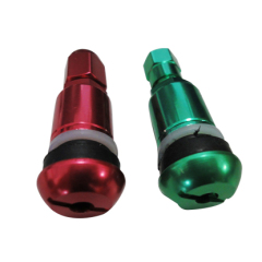 Colorful Tubless Metal Clamp-in Valves