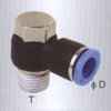 Male banjo one touch tube fittings