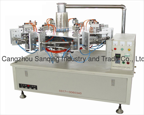 SQ-4 : 6 moulds 120 Side-blowing Machine Automatic plastic Bottle-blowing machine