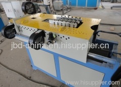 PVC single wall corrugated pipe extrusion line