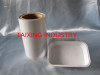 white lacquer aluminium foil material 8011 soft