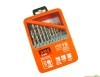 19pcs HSS Twist Drill Bit Set