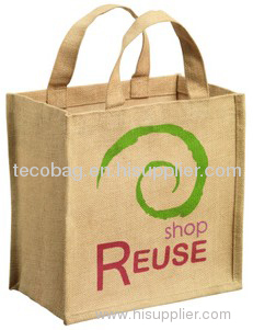 Reusable bag, Jute bag, Promotional gift, Charity bag