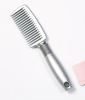 Silver Color Plastic Hair Comb