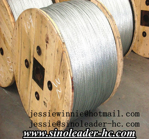 galvanized steel wire strand 1/8