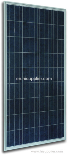 6 inch Poly-crystalline Solar Panel, 125W - 145W