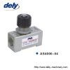 pneumatic one-way restrictive valve AS 4000-04