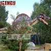 Outdoor playground entertainment dinosaur