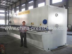 hydraulic guillotine shearing machine